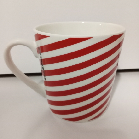 STARBUCKS Candy Cane Striped Mug - Picture 1 of 6